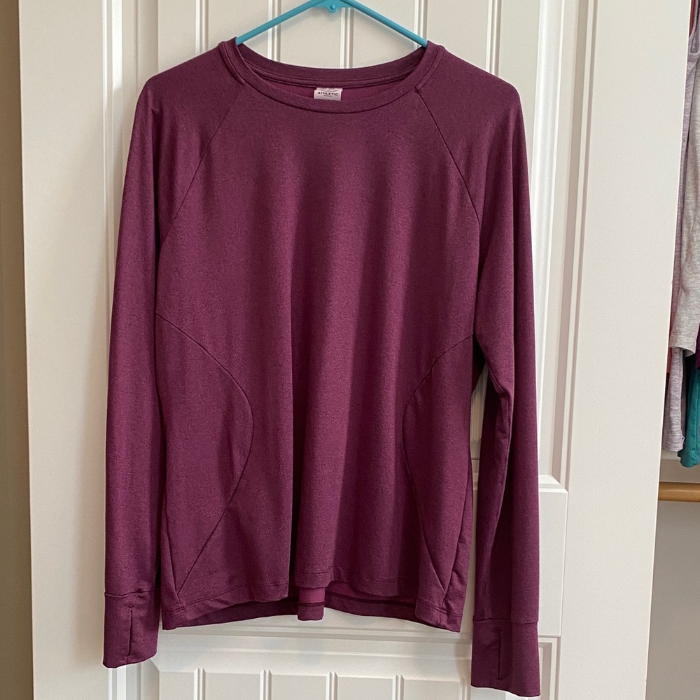 Athletic Works Women's Plum Sweatshirt